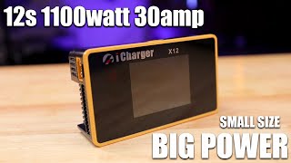 Small size BIG power 12s 1100watt 30amp battery charger x12 from iCharger [upl. by Dody]