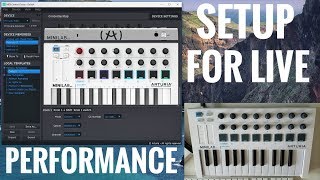 How to Set Up Arturia Minilab MkII for Live Performance Without Using a Mouse [upl. by Dun]