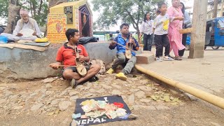 Aakashaima chil ho ki  Tejendra Gandarva with Sarangi [upl. by Flanna]