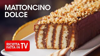 MATTONCINO DOLCE di Benedetta Rossi  Ricetta TV Fatto in Casa per Voi [upl. by Brigit]