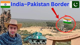 India Pakistan Border Jaisalmer Rajasthan  Longewala Tanot Border  Jaisalmer Places To Visit [upl. by Byrom827]