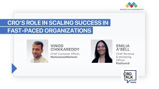 CROs Role in Scaling Success in FastPaced Organizations  CRO Season 3 Episode 1 [upl. by Sitnalta]