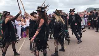 Sidmouth Folk Festival Beltane Morris on Esplanade 4824 [upl. by Riti505]