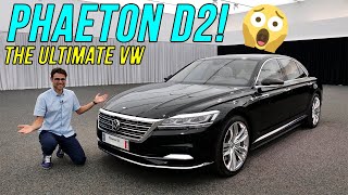 Volkswagen kept this ultimate luxury sedan secret  UNTIL NOW Exclusive REVEAL of the VW Phaeton D2 [upl. by Odlauso]