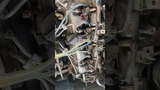 Toyota 22 d cat injectors testing [upl. by Malin]