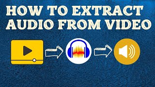 How to Extract Audio from Video with Audacity and FFmpeg [upl. by Einnim]