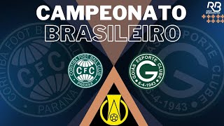 Coritiba x Goiás  AO VIVO  Série B  Brasileirão 2024 [upl. by Yhcir]