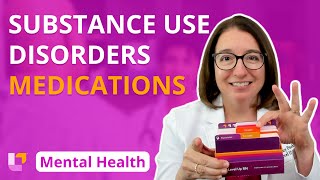 Medications for Substance Use Disorders Therapies  Psychiatric Mental Health  LevelUpRN [upl. by Jarnagin]