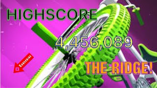 Touchgrind bmx 2 highscore gameplay 4456089 On the ridge 😜 [upl. by Onairelav190]