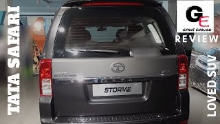 tata safari storme actual showroom lookwalkaround video with exteriorsinteriors [upl. by Devonne]