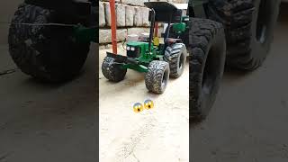 John Deere with trolley load John Deere AC cabne YouTube trending viral short [upl. by Herzig290]