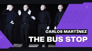 The Bus Stop by Spanish mime actor Carlos Martínez [upl. by Halian998]