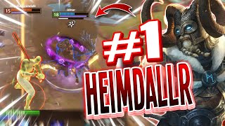 I Watched the NUMBER 1 Heimdallr Player in Smite Hes Insane [upl. by Stacie]