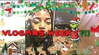 Vlogmas week🎄🎅🏻 1 PT 1Liyah Le [upl. by Tarr]