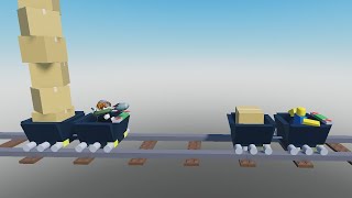 Roblox cart ride but you have to deliver packages [upl. by Bradstreet]