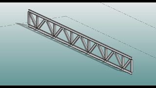 Revit Exercise Day 238  Parametric Truss Family [upl. by Aloz251]