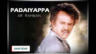 Padaiyappa Bgm  Engagement Bgm  Rajinikanth  AR Rahman [upl. by Ulrika]