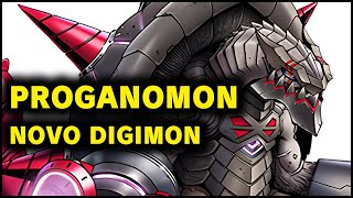 Proganomon  NOVO DIGIMON [upl. by Nohsauq295]