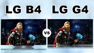 LG Class B4 vs G4 WOLED Evo OLED 4K HDR Smart TV  LG [upl. by Dorin]