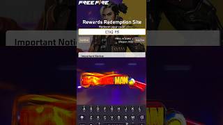 FREE FIRE REDEEM CODE TODAY 27 OCTOBER REDEEM CODE FREE FIRE  FF REDEEM CODE TODAY 27 OCTOBER FF ☠️ [upl. by Valiant583]