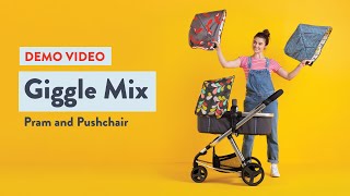 Giggle Mix  The PatternChanging Pram [upl. by Engis]