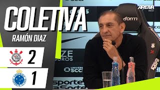 COLETIVA RAMÓN DÍAZ  AO VIVO  Corinthians 2 x 1 Cruzeiro  Brasileirão 2024 [upl. by Manuel]