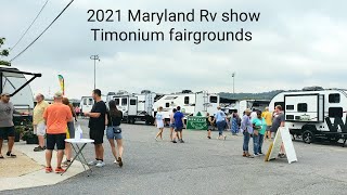 2021 Maryland Rv show at the Timonium Fairgrounds [upl. by Sadonia]