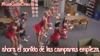 Jingle Bell Rock  Glee Traducida al español [upl. by Paten574]