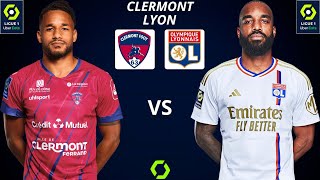 ðŸ”´DIRECTLIVEðŸ”´CLERMONT  LYON ðŸš¨OL pour LEurope  Allez OL â³Ligue 1 En Direct [upl. by Akisey]