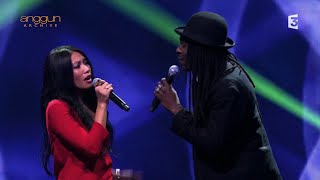 Anggun amp Faada Freddy  Né Quelque Part Live on Du côté de chez Dave  France 3 10116 [upl. by Bergmann281]