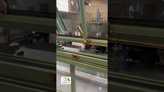 french window hardware demostration frenchwindow aluminiumwindow factory [upl. by Nas445]