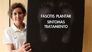 Fascitis Plantar síntomas y tratamiento por Rut Delgado Podóloga [upl. by Hannibal]