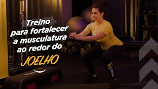 Treino para fortalecer a musculatura ao redor do joelho [upl. by Faunie256]