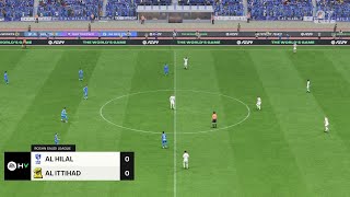 AlHilal vs AlIttihad 21092024 Saudi Pro League EA FC 24 [upl. by Fafa615]