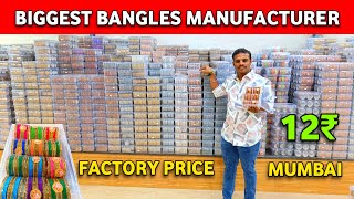 Bangles Manufacturer Mumbai  Wholesale Bangles Market Mumbai  Metal Bangles Market Mumbai [upl. by Anavlis]