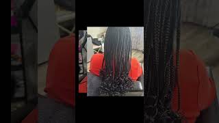 Cornrowknotless braids knotlessbraids cornrows [upl. by Dasteel]