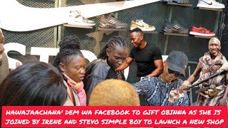 NITANUNULIA BEBIIDEM WA FACEBOOK TO OBINNA AT THE LAUNCH OF A SHOP WITH STEVO SIMPLE BOY amp IRENE [upl. by Margi]