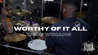 Worthy of it All CeCe Winans  Live Drum Cover [upl. by Marra861]