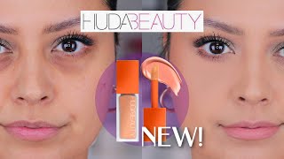 BEST PRODUCT FOR DARK CIRCLES NEW COLOR CORRECTORS FROM HUDA BEAUTY [upl. by Ahso]