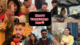 Happy Valentines Day Vlog🙈😍  Viah Toh Baad Mile Sajan Taniya Nu ❤️😊 [upl. by Eislek]