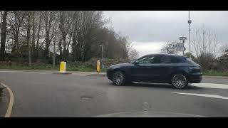 Driving Hoddesdon St Margerets Stansted Abbotts A414 Sawbridgeworth Spellbrook [upl. by Ajram7]