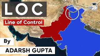 Understand LoC  Line of Control between India and Pakistan  How LoC was formed [upl. by Annamaria]