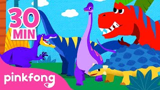 Mix  Dinosaurier lieder für kinder  Kinderlieder  Pinkfong Baby Hai Kinderlieder [upl. by Assenat398]