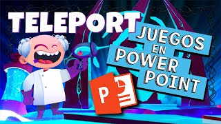 JUEGOS en POWER POINT  💸 TELEPORT 🔫 [upl. by Adyol]