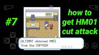 Pokemon fire red part7 how to get HM01cut attack full walkthrough [upl. by Alver527]