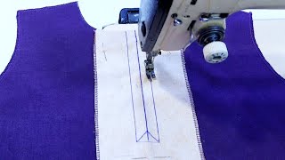 Sewing Technique for Beginners How to Make Perfect Placket an easiest way Like DIY [upl. by Lenrow580]