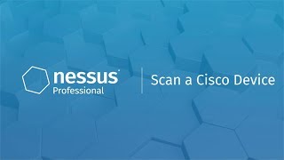 Scan a Cisco Device using Nessus Professional [upl. by Bunting]