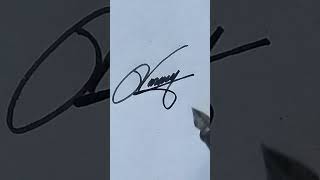 O Leiters beautiful signature style calligraphy beautifulsignature [upl. by Diamond702]