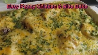 Dinner Time  Easy Peasy Chicken amp Rice Bake [upl. by Kelbee157]