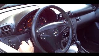 How to Replace Combination Switch 2004 Mercedes W203 [upl. by Llennod628]